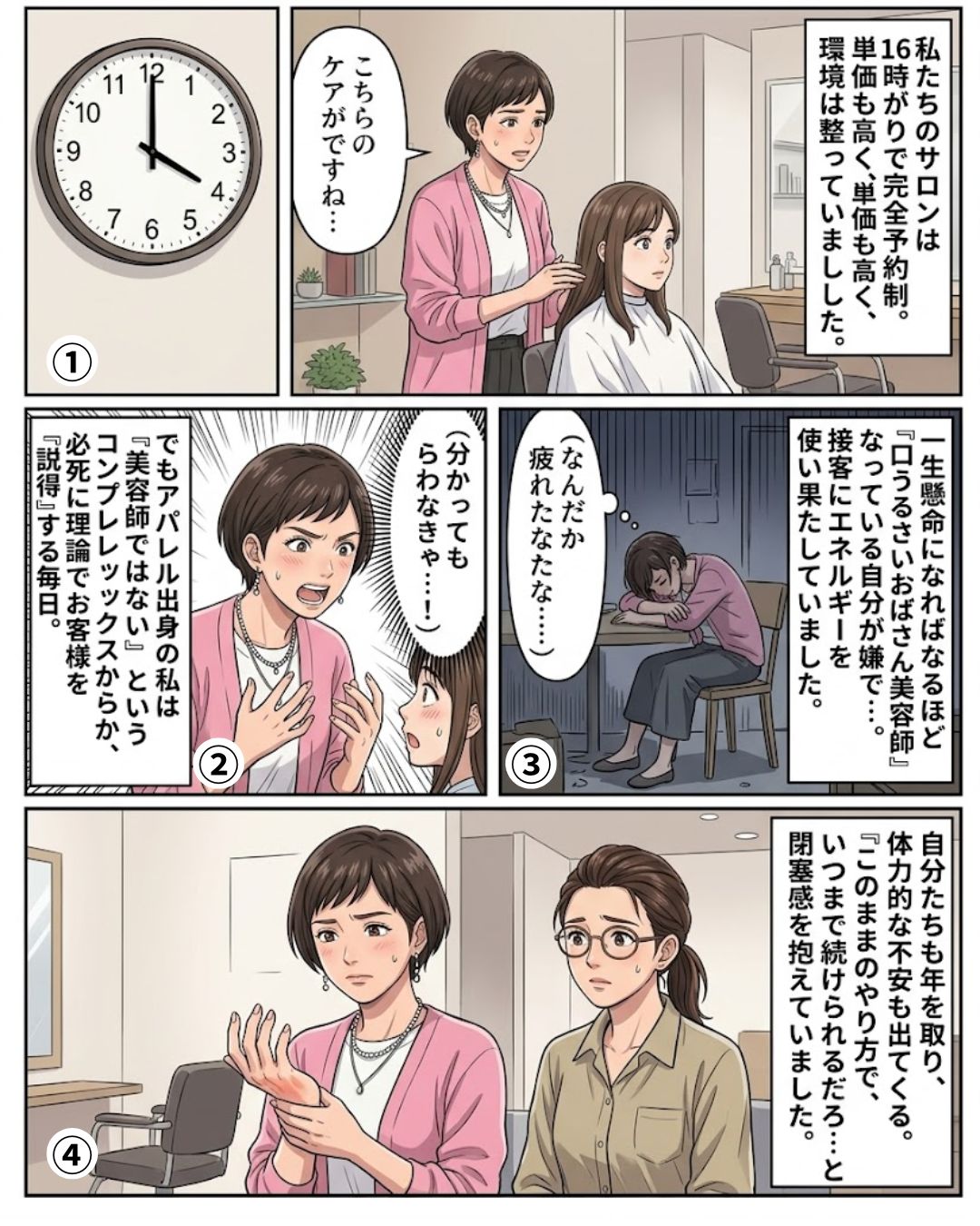 ひかるさんのストーリー漫画 1/2